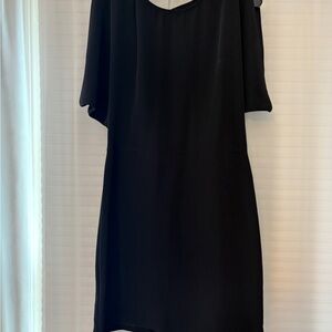 BCBGeneration Black Long Sleeve Shift Dress